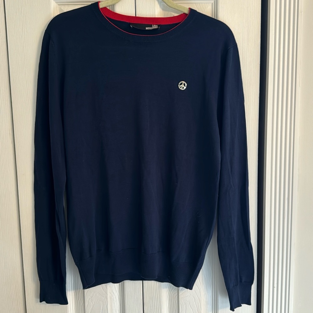 Love moschino blue sweater